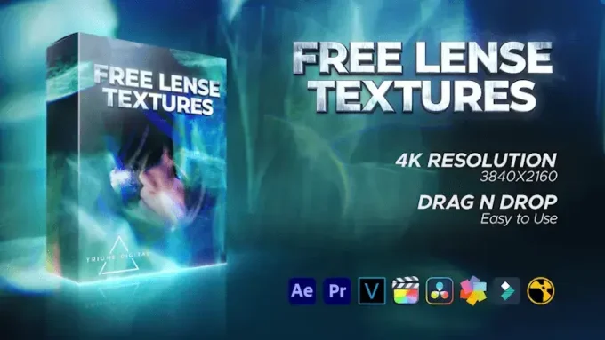 AE Juice 無料 Free Lens Textures