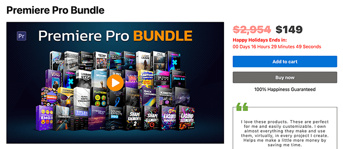 AE Juice Premiere Pro Bundle Sale