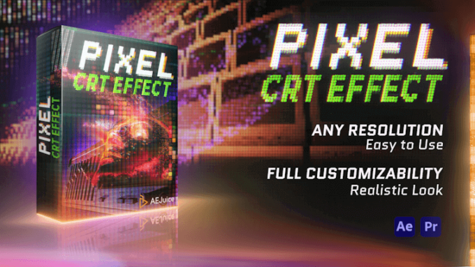 AEJuice I Want It All Bundle Lifetime Pixel CRT Effect