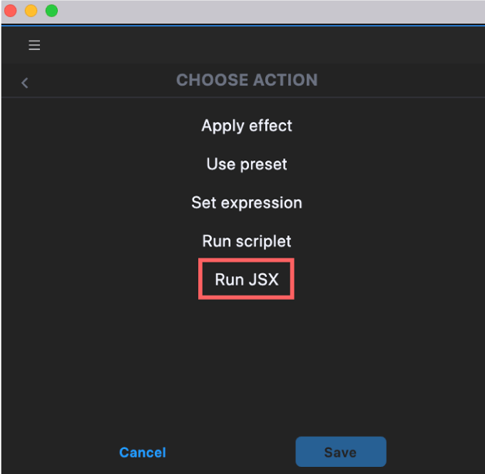 AEJuice ToolBar 無料 エクステンション ボタン 設定 Run JSX