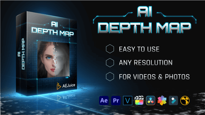 After Effects AEJuice I Want It All Bundle Lifetime AI Depth Map