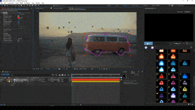 After Effects AR Tools 自動 検出 機能 Auto Detect Object