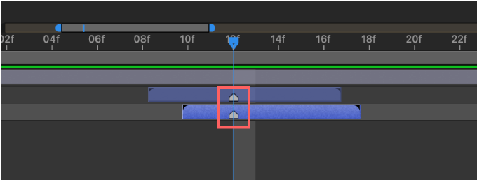 Boombox After Effects Interface 設定 Cue Point markers ON