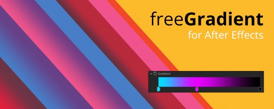 After Effects 無料 プラグイン freeGradient おすすめ 便利