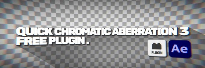 After Effects 無料 プラグイン Quick Chromatic Aberration