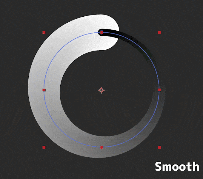After Effects 無料 プラグイン エフェクト Thicc Stroke Width Interpolation Linear Smooth