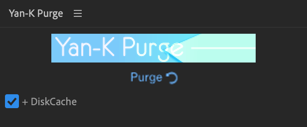 After Effects 無料 スクリプト Purge ツール パネル 使い方