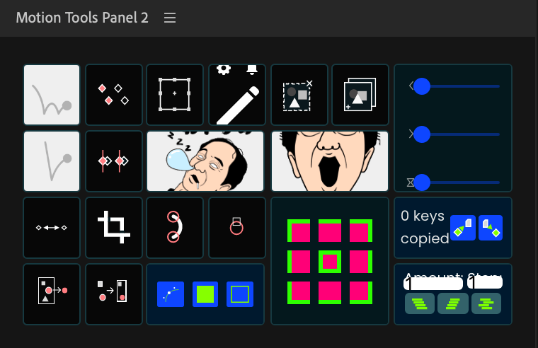 After Effects Free Script Motion Tools Pro 無料 ツール パネル カスタマイズ