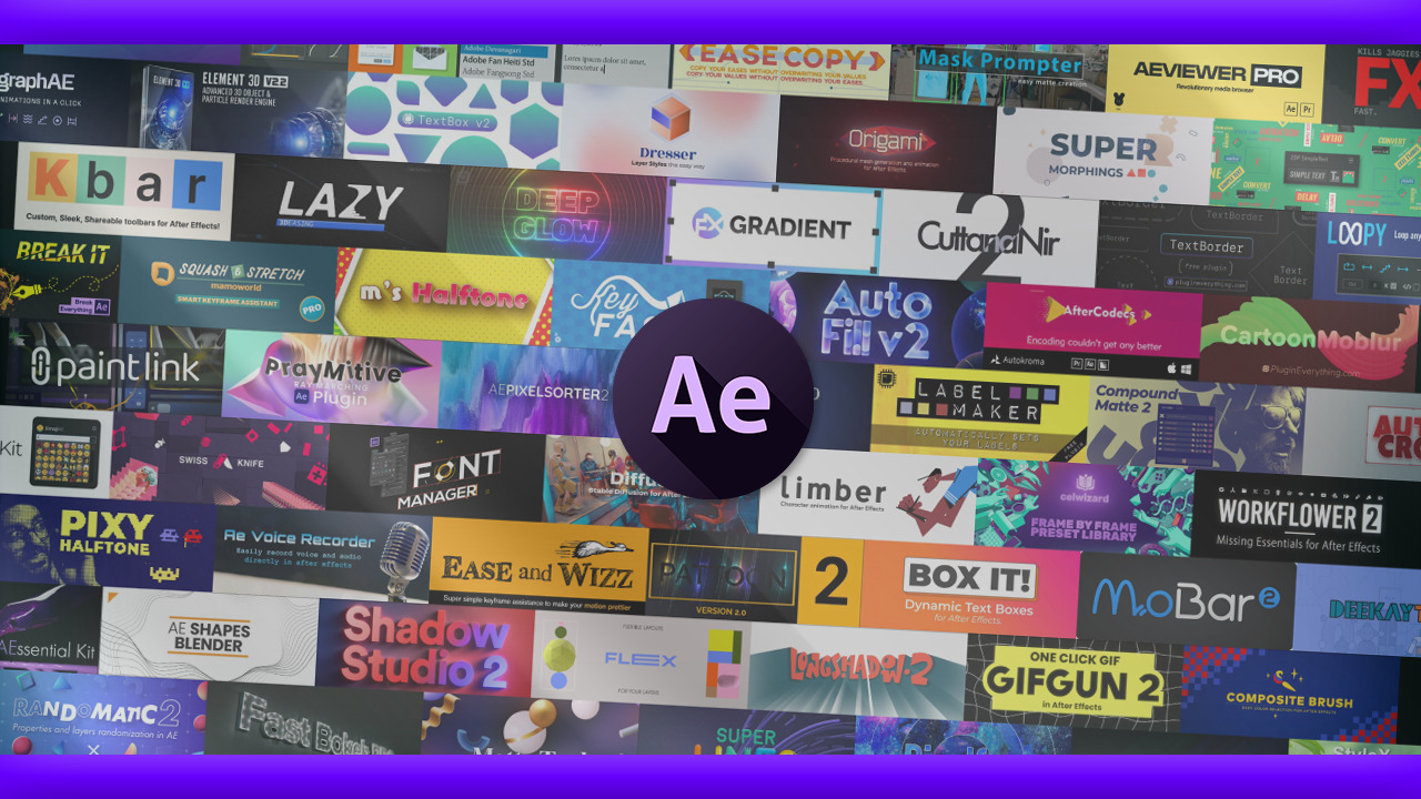 After Effects】プラグイン、スクリプトまとめ | After EffectsとPremiere Proの作業を効率化する方法を紹介するサイト