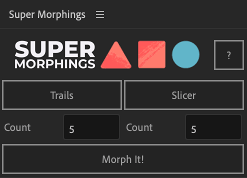 After Effects Super Morphings おすすめ 便利