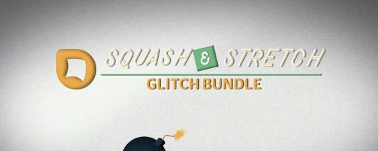 Adobe After Effects エクステンション Squash & Stretch Pro 有料 追加 バンドル Glitch Bundle