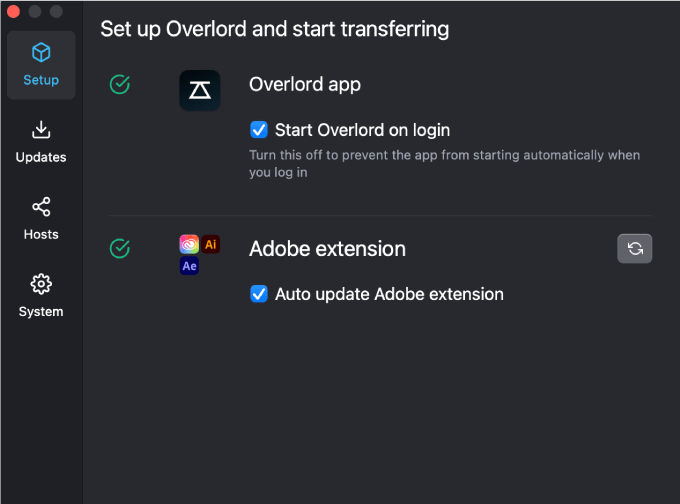 After Effects Overlord2 アップグレード 方法 手順