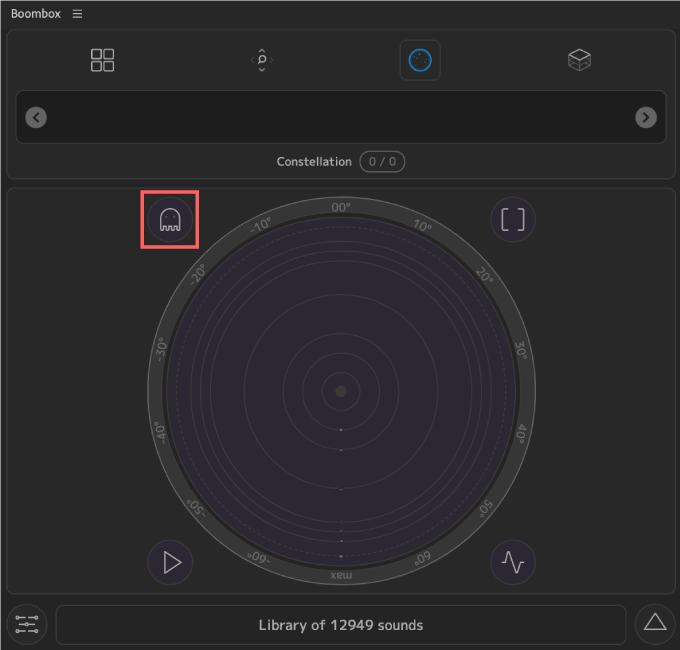 Boombox Live Editor Audio Skin 設定