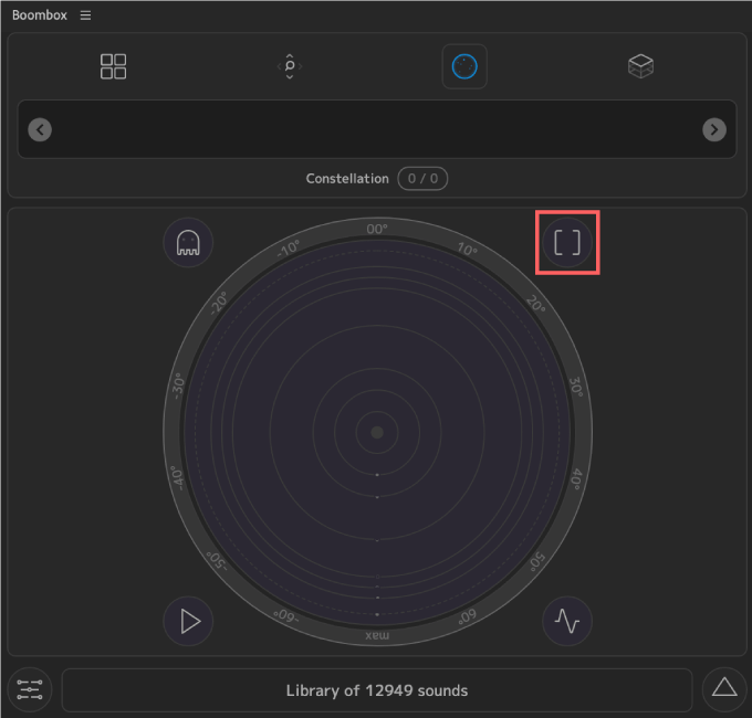 Boombox Live Editor Volume 設定