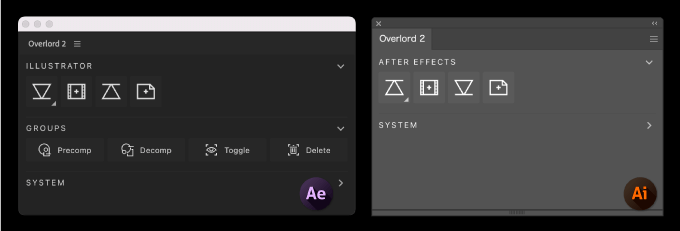 After Effects Overlord2 アップグレード 方法 手順