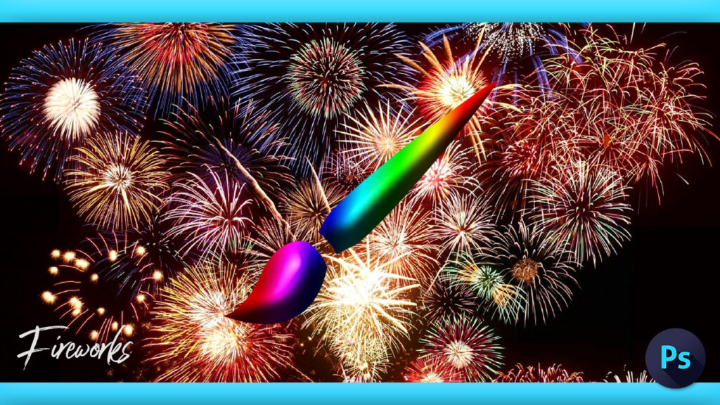Photoshop Free Brush 無料 ブラシ イラスト 花火 Fireworks Brushes abr