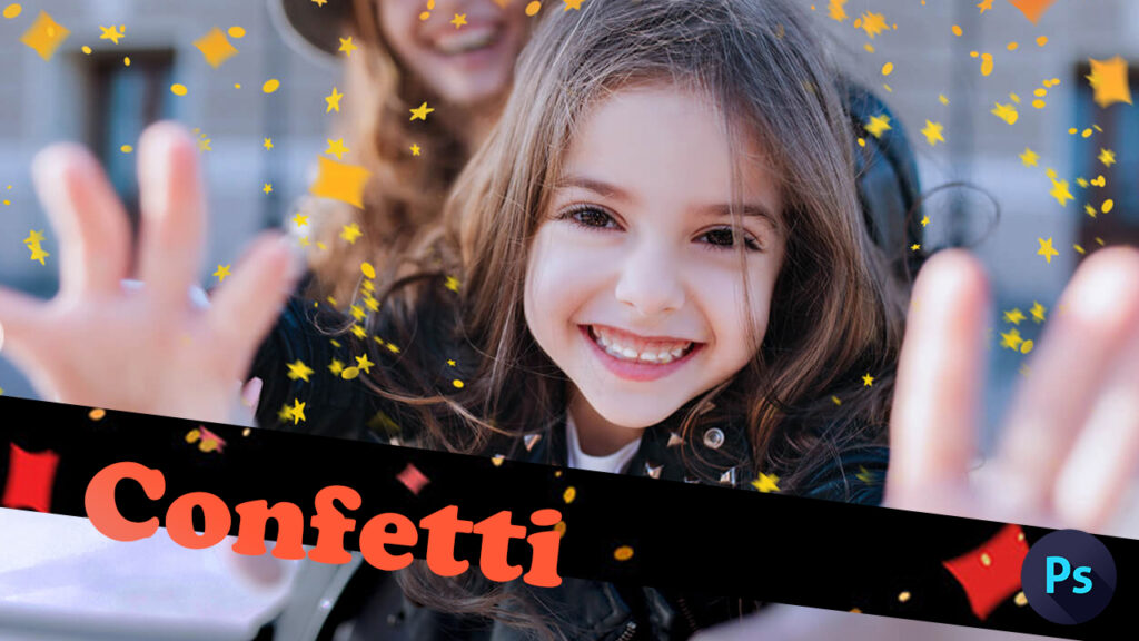 Photoshop Free Confetti Overlay Texture フォトショップ オーバーレイ テクスチャー 無料 フリー 紙吹雪