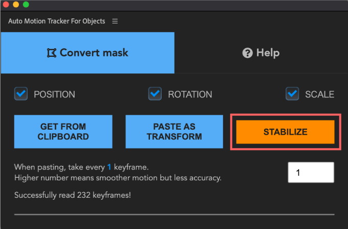 Adobe Premiere Pro Auto Motion Tracker For Objects stabilize 機能 使い方 手ブレ補正