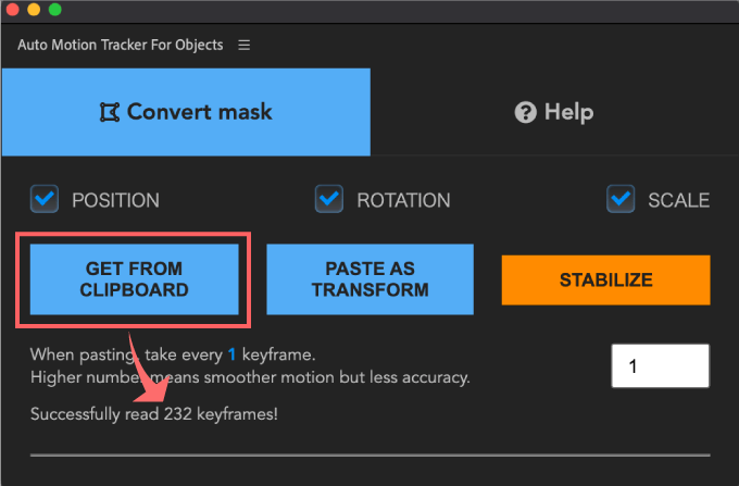 Adobe Premiere Pro Auto Motion Tracker For Objects stabilize 機能 使い方 手ブレ補正  GET FROM CRIPBOARD