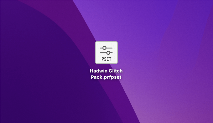Premiere Pro グリッチ トランジション プリセット フリー 無料 ダウンロード 方法 prfpset