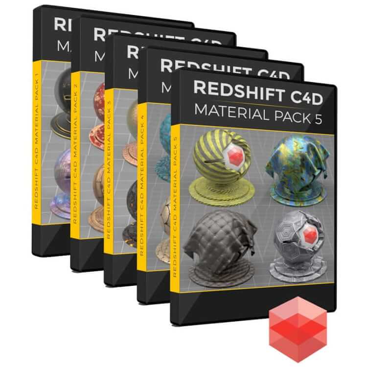 Toolfarm Sale Redshift C4D Material Bundle