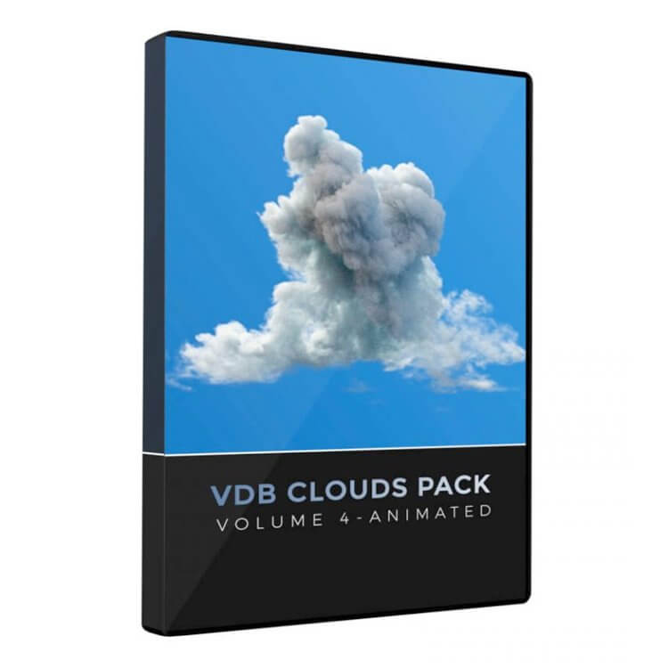 Toolfarm Sale Pixel Lab VDB Clouds Pack 4 – Animated