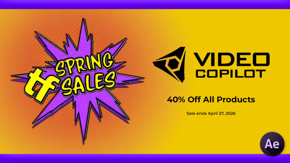 After Effects Video Copilot スプリング セール